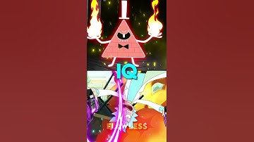 Bill Cipher vs Rick Sanchez #gravityfalls #rickandmorty #ricksanchez #billcipher