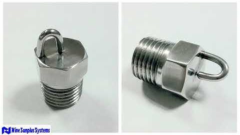 NSS - Testing Video of Pin Fog Nozzle NS5491 - Nine Sunplus Systems