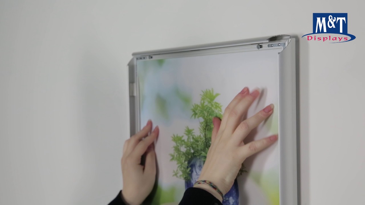 Led Leuchtrahmen Standard Youtube