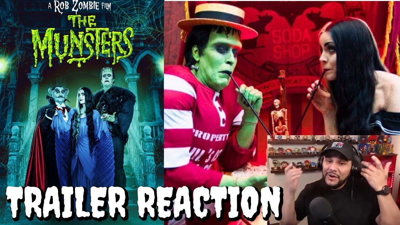 The New Rob Zombie "The Munsters" Movie Looks....AWFUL *LIVE TRAILER REACTION*