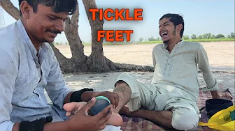 Relaxing Tickle Treatment for Anxious Feet (ASMR)