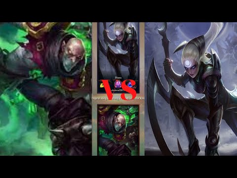 Liên minh huyền thoại : CHẾ ĐỘ 1 CHO TẤT CẢ, DIANA VS SINGED , DIANA  HÚT MÁU QUÁ GHÊ LUÔN.