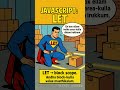 JS Variables explained by Super Heros!! #coding #shorts