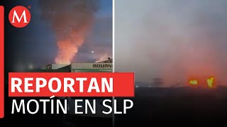 Se reporta incendio en penal de La Pila en San Luis Potosí