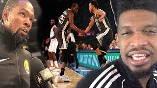 WTF DURANT THINKS HE’S NICE!! WARRIORS vs KNICKS HIGHLIGHTS REACTION