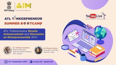 ATL Tinkerpreneur Results Announcement