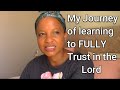 A GOD MOVE - Quitting my Job with No backup Plan and learning to trust God  || My Testimony