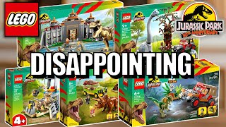 Lego JURASSIC PARK 30th Anniversary Sets! - First Impressions