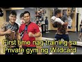 Jerwin Ancajas first day training @wildcard gym