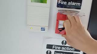 fire alarm weekly test at braywick heath nurseries