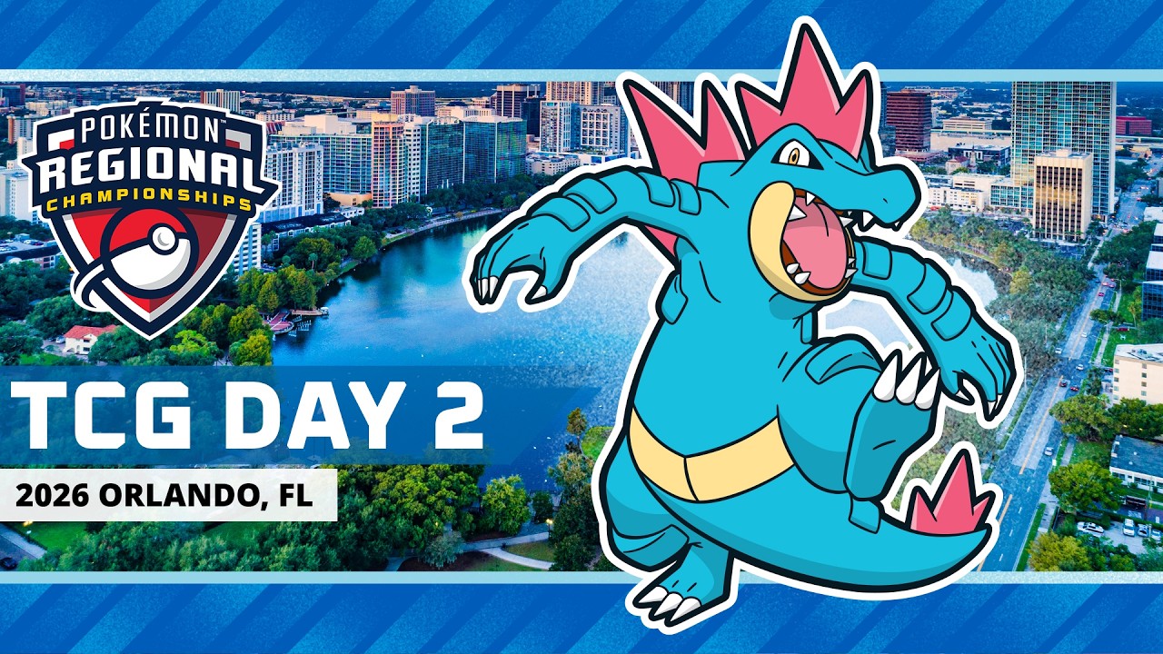 TCG Day 2 | 2026 Pokémon Orlando Regional Championships - YouTube