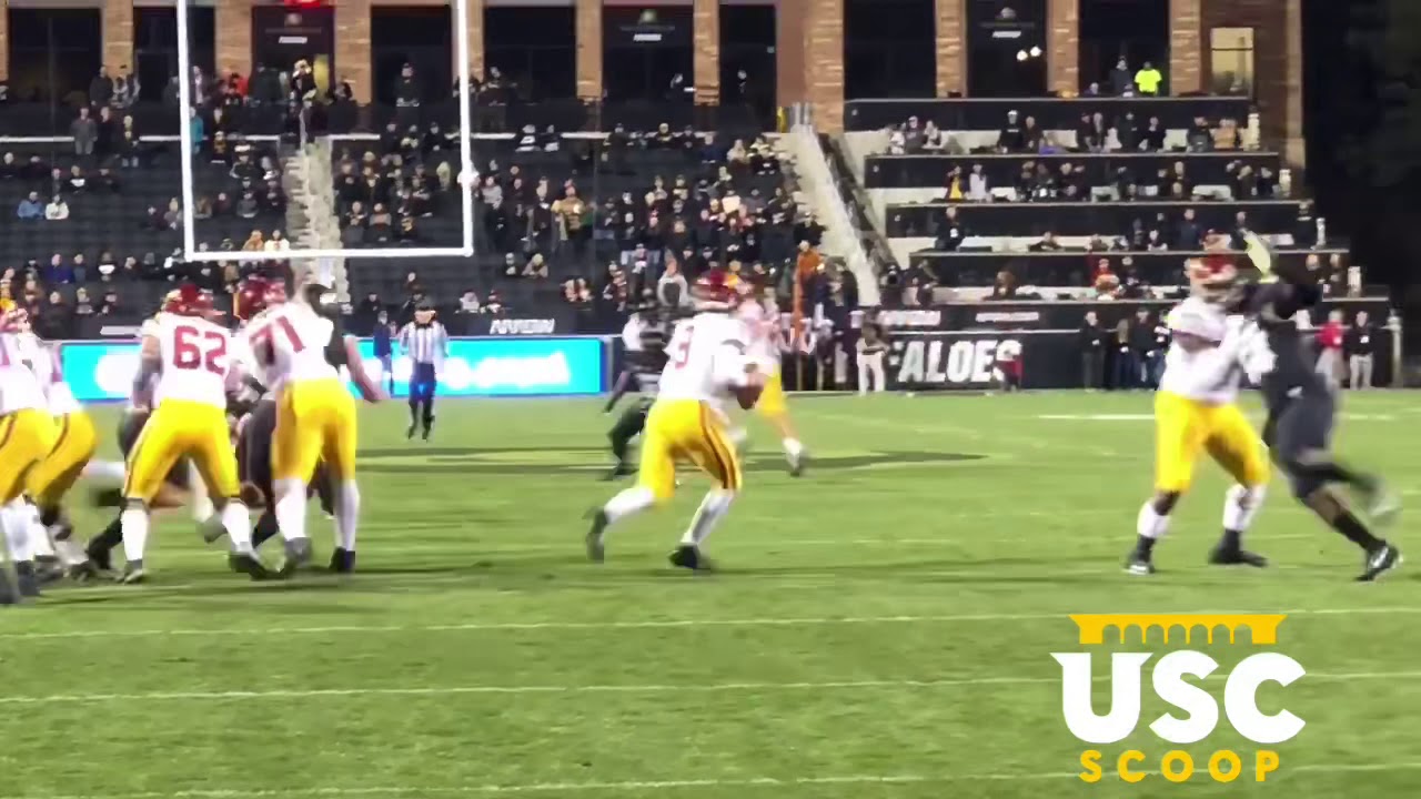 SIDELINE VIEW USC Defeats Colorado 3531 in Boulder (2019) YouTube