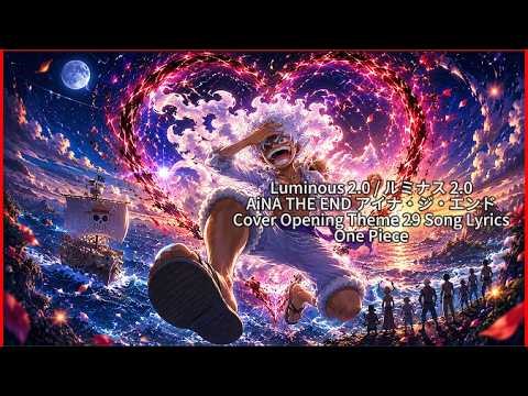 ONE PIECE 【Luminous ルミナス 2.0】 AiNA THE END Cover AI Opening Theme 29 ...