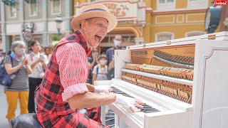 誰もが思わず足を止める素晴らしいディズニーソングメドレー ～東京ディズニーランド・バイシクルピアノ40周年Ver.