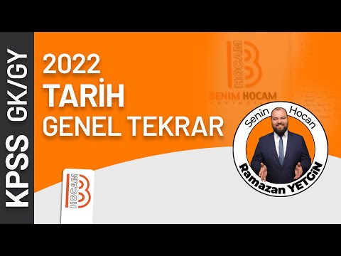 3) KPSS Tarih Genel Tekrar 3 Osmanlı Devleti Siyasi Tarih Dağılmaya Kadar - 2022 - Ramazan YETGİN