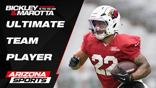 Tyler Allgeier's surprising reaction to the Cardinals drafting another running back