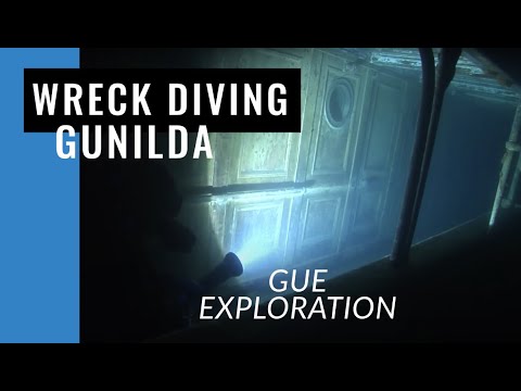 Wreck Diving Gunilda shipwreck - Scuba Diving Canada