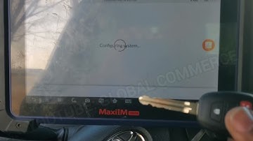 Toyota Camry All Keys Lost! SECRET key code location! Programming with Autel IM608