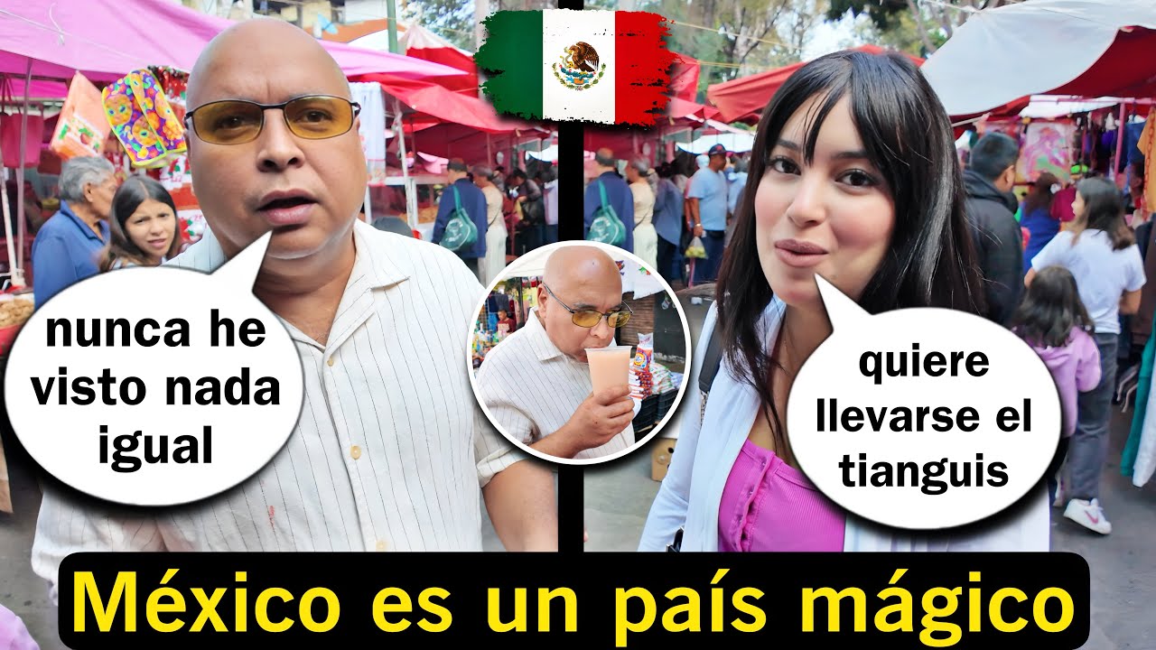 🇨🇺Mi papá conoce el TIANGUIS y no puede creer que sea real | Quiere quedarse a vivir ahí