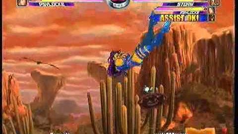 MvC2 Online (360): Brett (MSP) vs useleSSSavant (MSP) 2 .:1.12.11:.