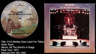 Rush -2112 (Parts 1-5 Live)