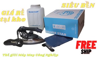 Bàn Là (Bàn ủi) Hơi nước cầm tay TREO công nghiệp Silver Star ES-94A chính hãng #Review