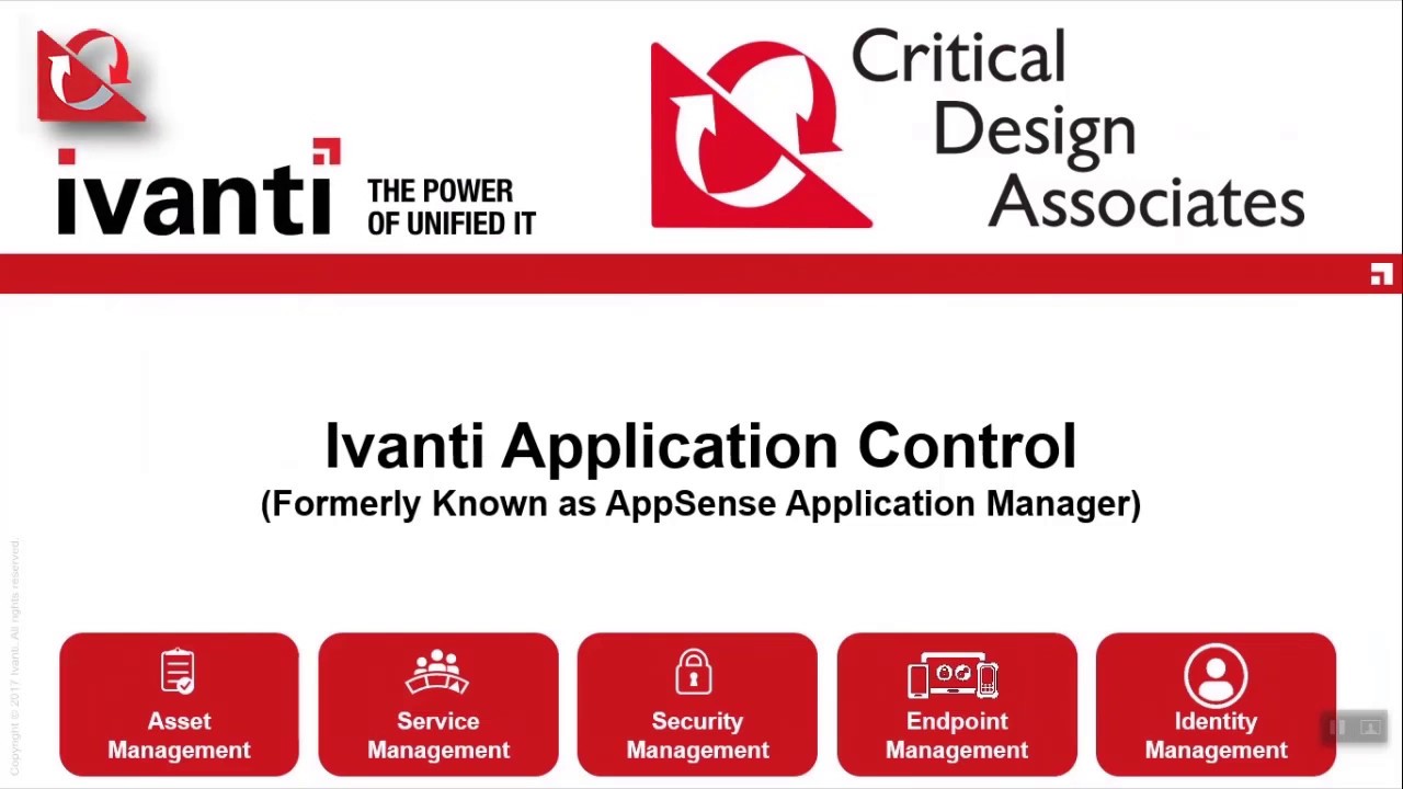 Ivanti UWM Application Control for Enhanced Endpoint Security YouTube