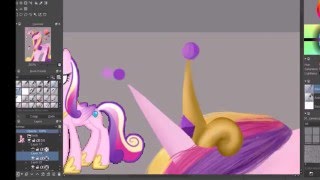 MLP Speedpaint-Princess Cadence