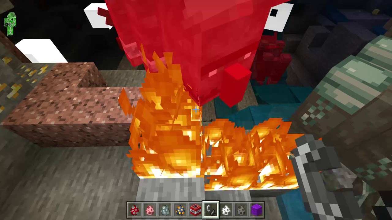 Minecraft + TNT 🧨 + Mobs = LAG YouTube