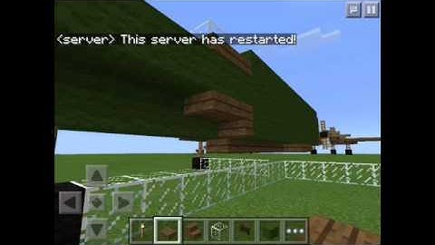 Minecraft: How to build a Lancaster Bomber