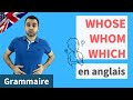 Whose   whom et which en anglais  faire la diffrence