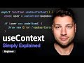 Learn react hooks usecontext  simply explained