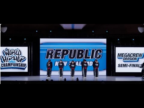 Republic - New Zealand | MegaCrew Division Semi-Finals | 2023 World Hip Hop Dance Championship