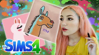 Kreslím amatérské obrázky z The Sims 4