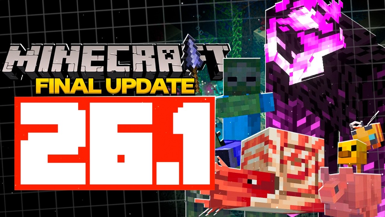 🔥 SAIU A ULTIMA ATUALIZAÇÃO DO MINECRAFT COMO CONHECEMOS...