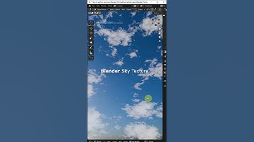 Blender sky texture #blender #b3d #cgian