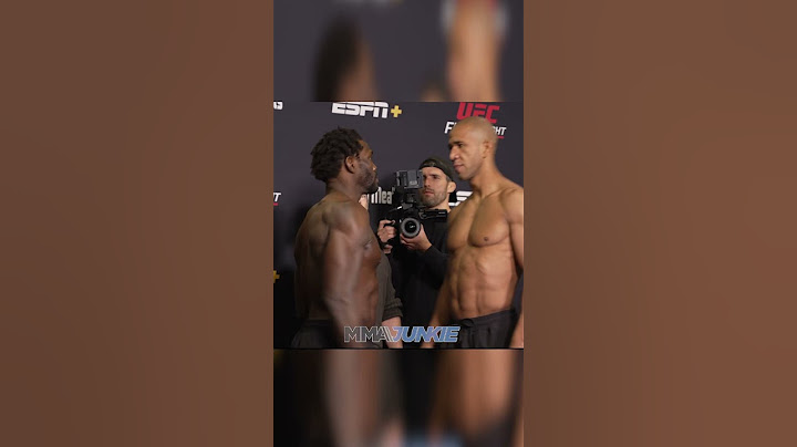 Jared Cannonier surprised at Gregory Rodrigues' size during UFC Vegas 102 faceoff