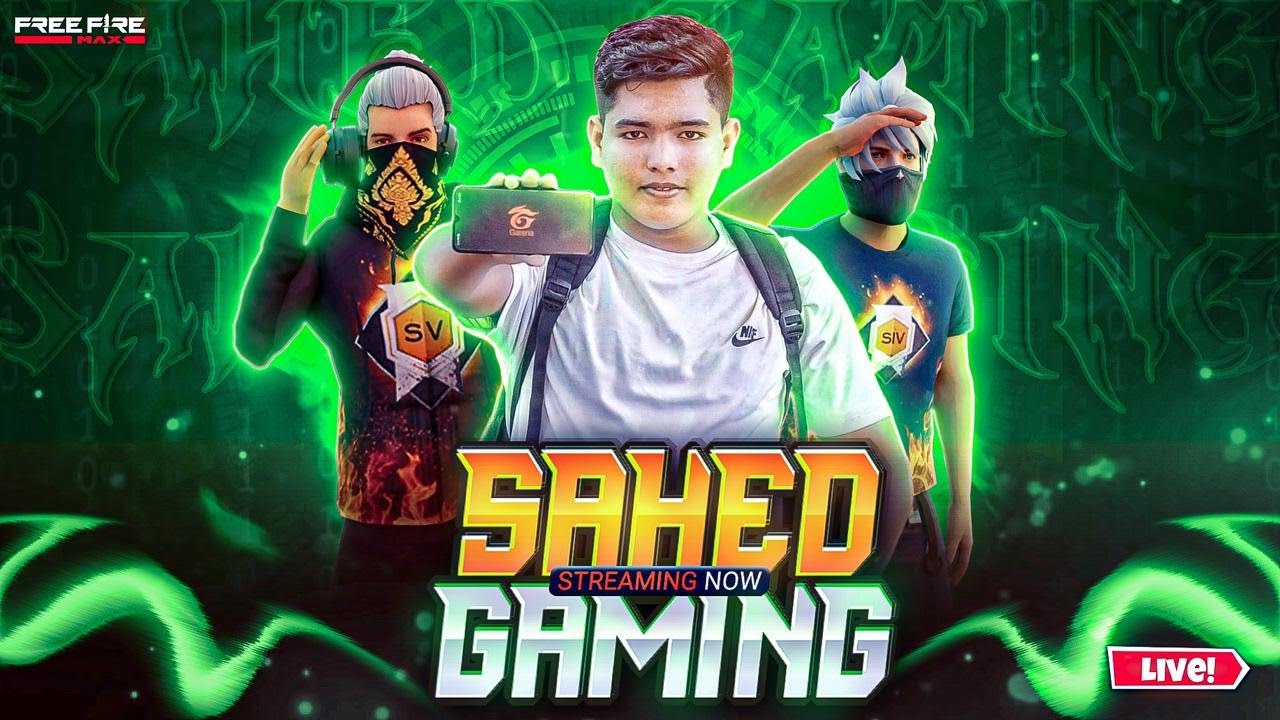 Sahed R SAHED IS LIVE ๐ฒ1VS2๐GUILD TEST๐ฝ#nonstopgaming #freefirelive #rai โญ# ...