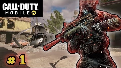 CALL OF DUTY MOBILE :- TEAM DEATHMATCH ~  CRASH MAP ~ NEW GAMEPLAY || COD MOBILE ||
