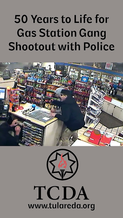 Life in Prison for #Dinuba Gang Gas Station Shootout with Police #TulareCounty #shorts