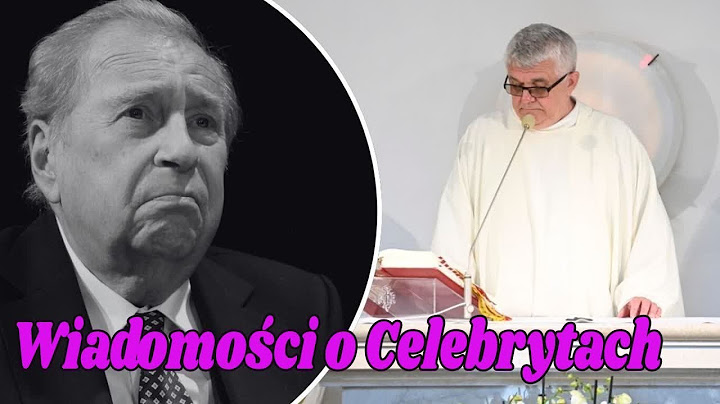Kobieta runęła na ziemię na pogrzebie Jerzego Stuhra. Ksiądz musiał zareagować