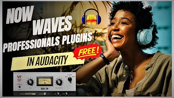 Mixing Vocals With Waves Plugins | Waves audio professional plugin in Audacity free Music Production