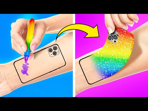 видео: DIY Phone Cases Decorating Ideas📱😻