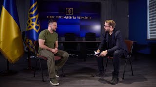 Володимир Зеленський дав інтерв’ю німецькому порталу Bild