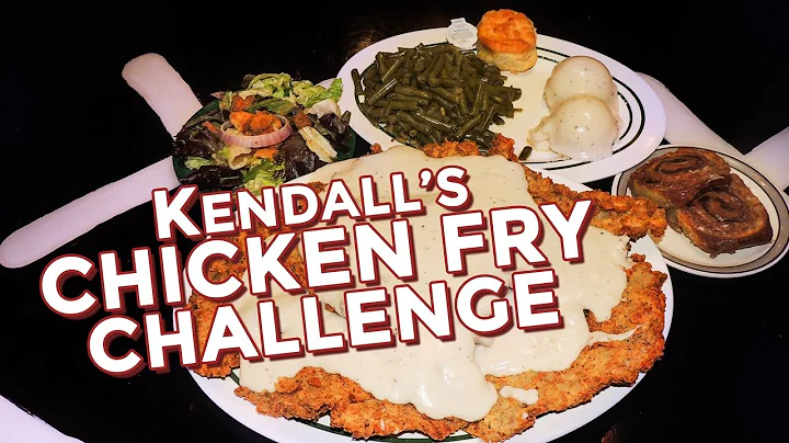KENDALL'S CHICKEN FRIED STEAK CHALLENGE!!