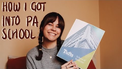 how i got into PA school at 22 | my stats + tips, first time applicant