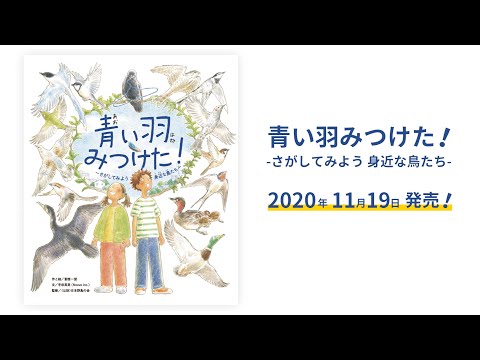 絵本「青い羽みつけた！」2020年11月19発売＆アニメ化決定！！