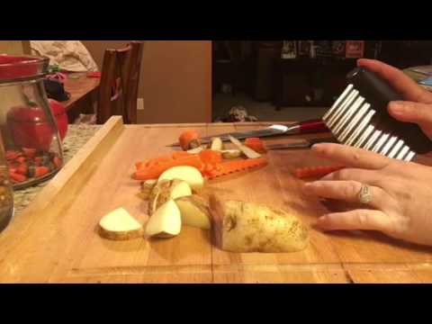 crinkle cutter demo youtube