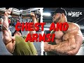 Nick Walker | NO BS, JUST TRAINING! | EPIC CHEST AND ARMS!