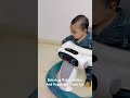 Babyhug Robot Walker and Peppa pig toy. Engaging toys 6 month baby toy #peppapig #babytoy #baby